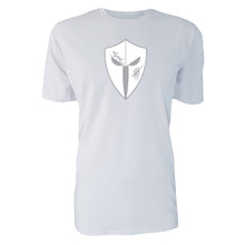 Load image into Gallery viewer, mens-white-white-grey-gym-wear-shirt-fitness-apparel-strive-to-conquer-pursue-collection